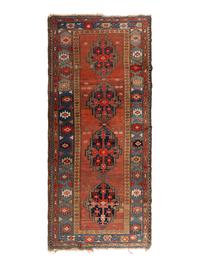 A Kurdish Malayer Wool 'Gallery' Rug