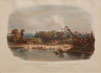 [Native-Americana] Bodmer, Karl. Punka Indians Encamped on the Banks of the Missouri