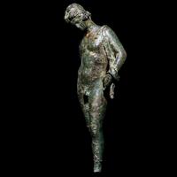 A Roman Bronze Narcissus or Dionysus