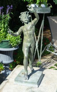 A Cast Metal Figure of Pan — 20TH CENTURY