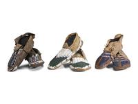 Group of Northern Plains Moccasins