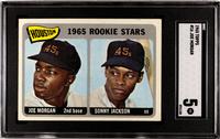 A Group of 1965 Topps Joe Morgan and Tony Perez Rookie Baseball Cards No. 16 (SGC 5 EX)