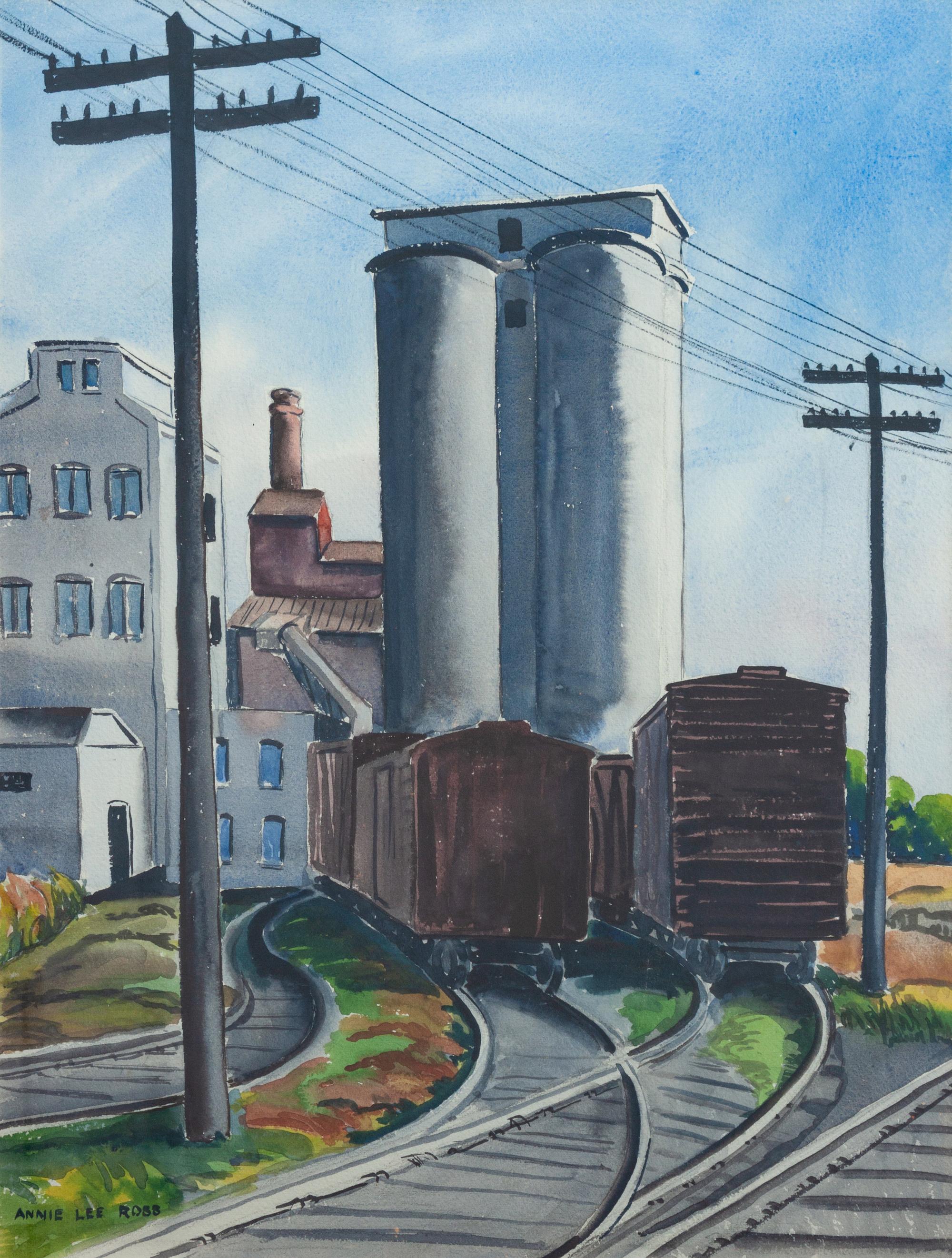 Buildings with Grain Elevator
