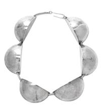 Hollow-Form Wedge Necklace