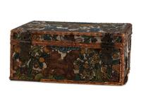 An English Beadwork Decorated Document Box