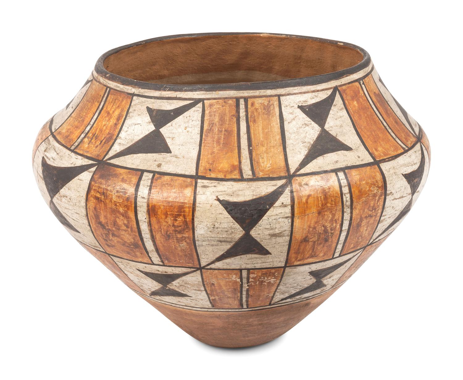 Acoma Polychrome Pottery Jar