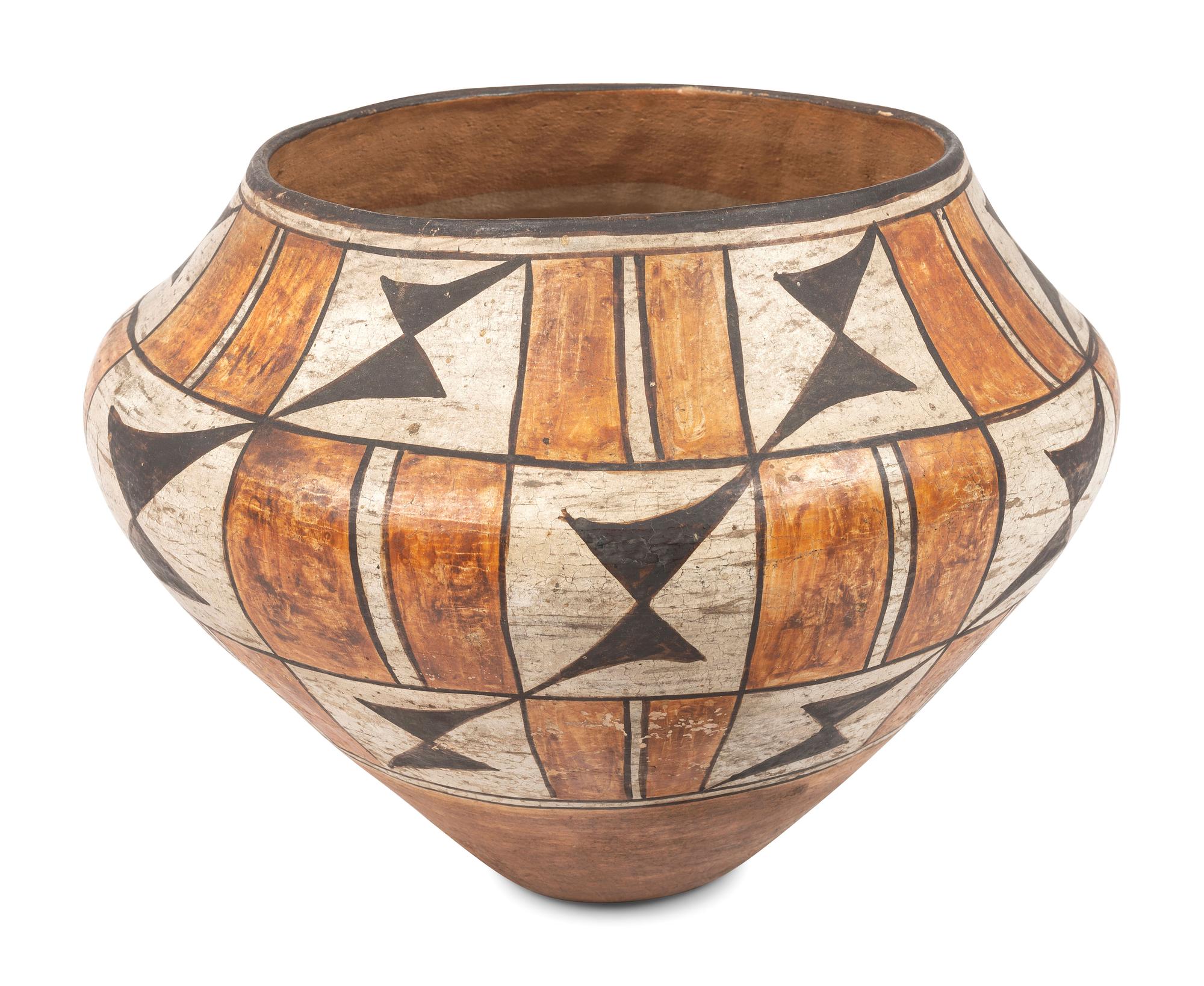 Acoma Polychrome Pottery Jar