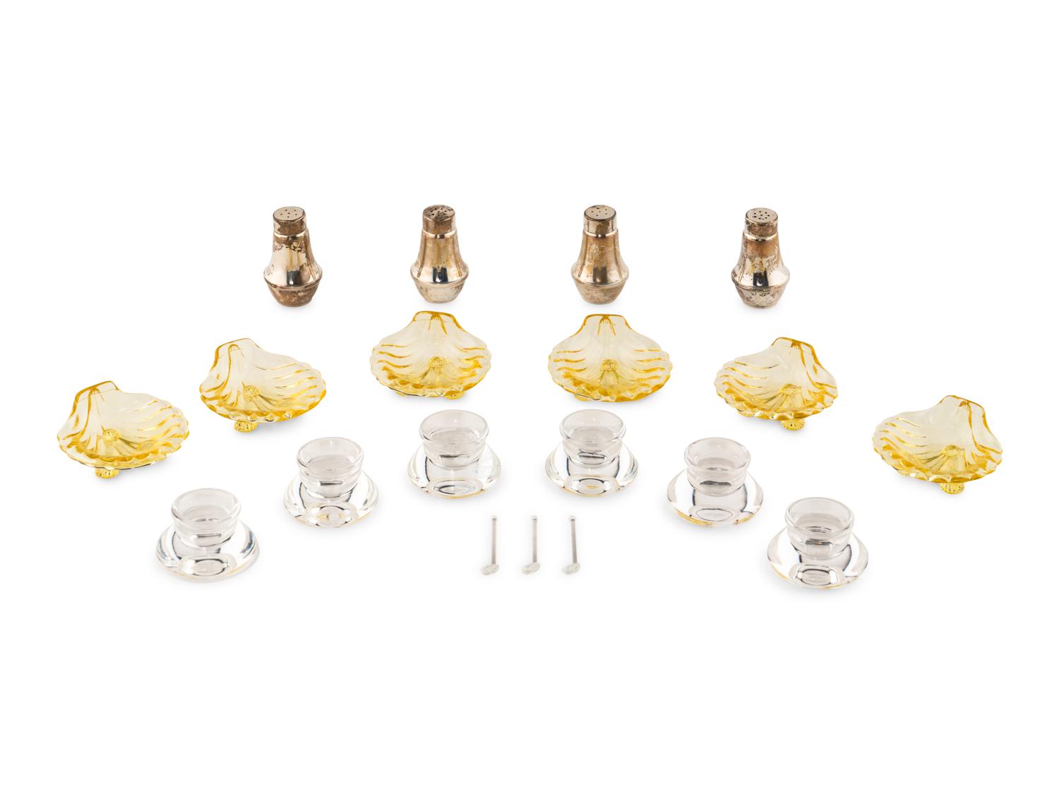 A Group of Salt Cellars
