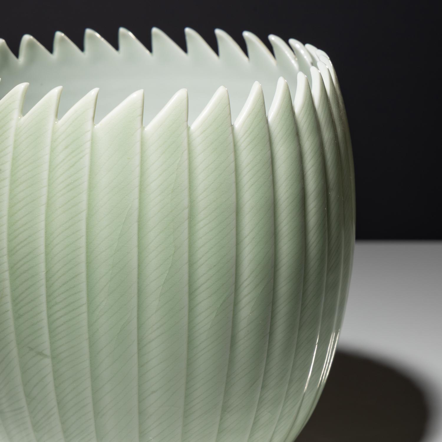 Fluted Celadon bowl, 1995