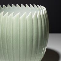 Fluted Celadon bowl, 1995