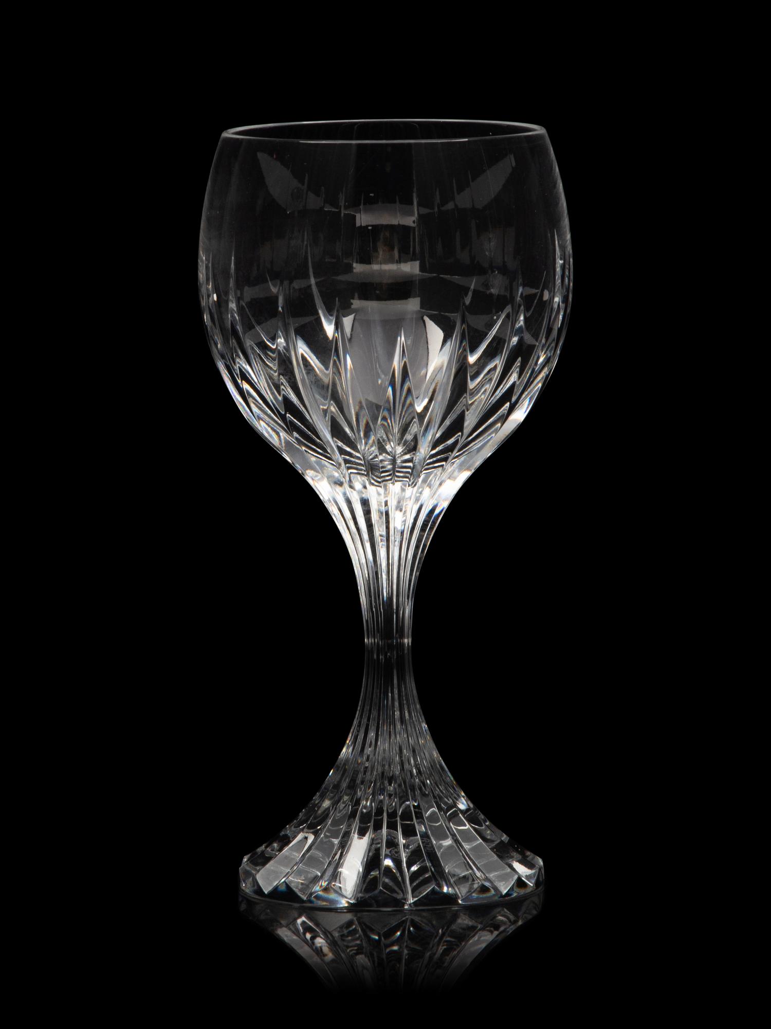 A Baccarat Masséna Stemware Service