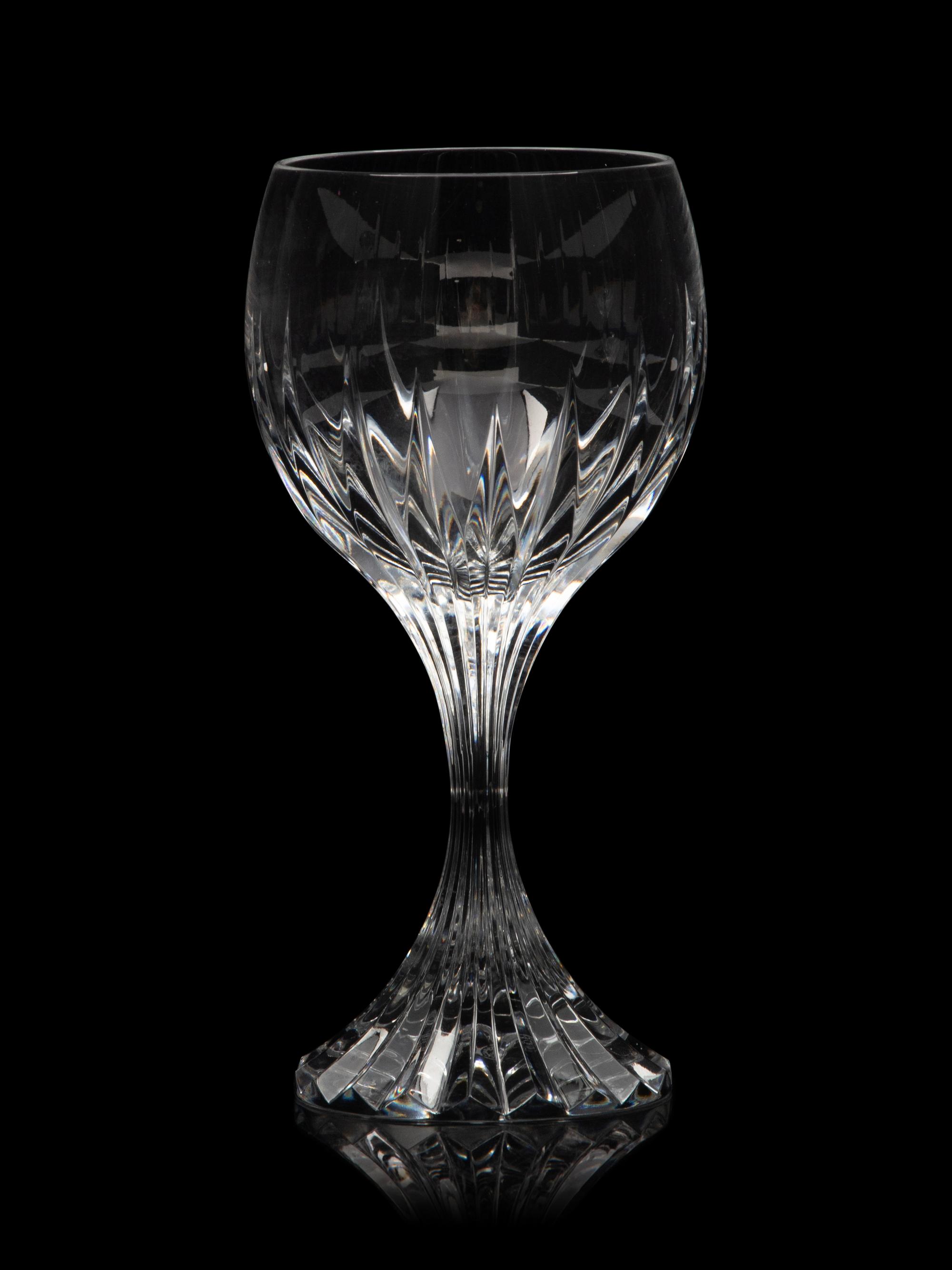 A Baccarat Masséna Stemware Service