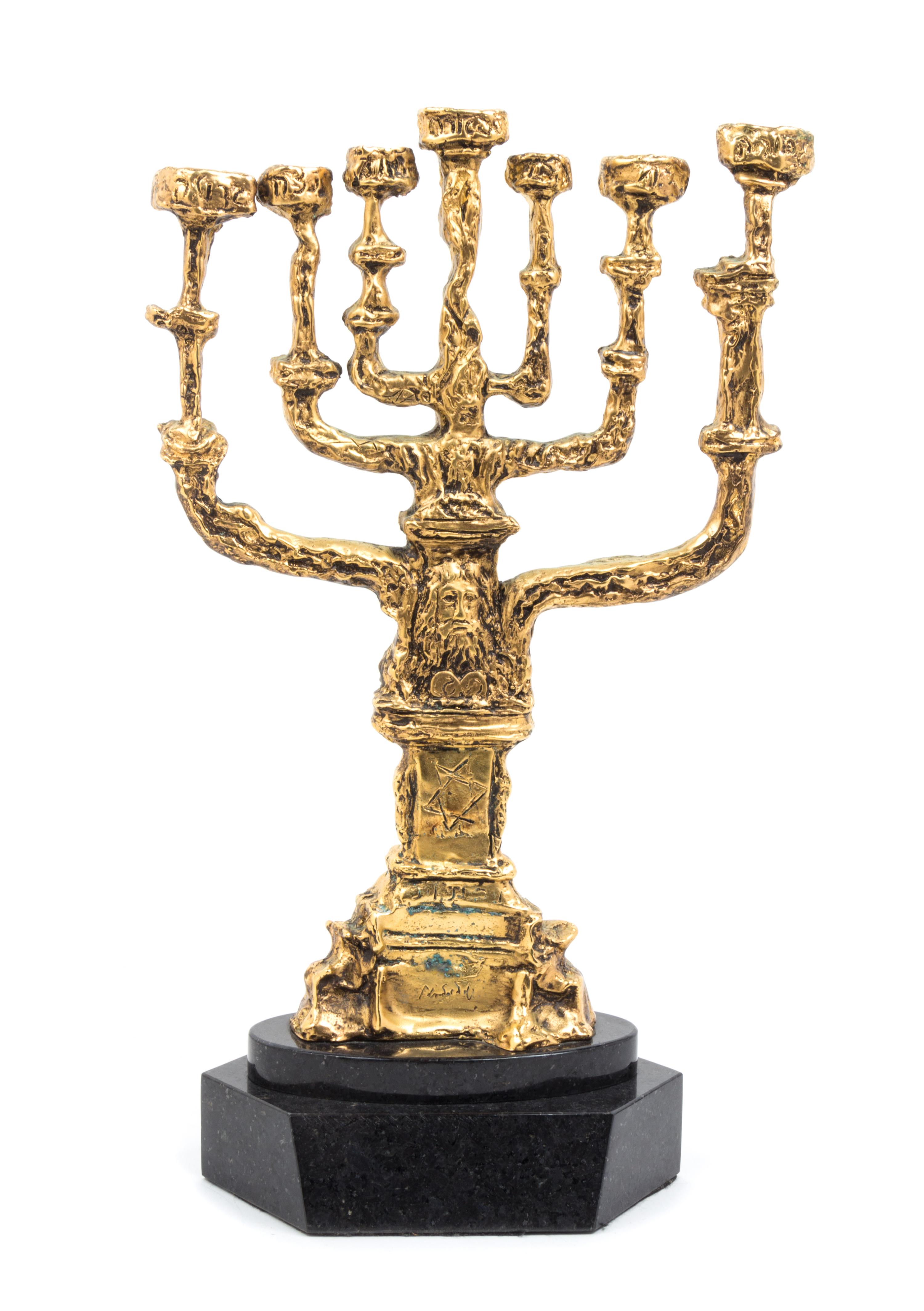 Salvador Dali, (Spanish, 1904-1989), Menorah