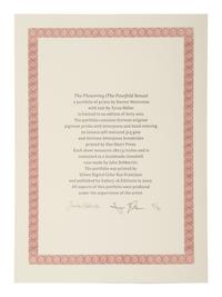 The Flowering (The Fourfold Sense), 2007 (complete portfolio of thirteen)