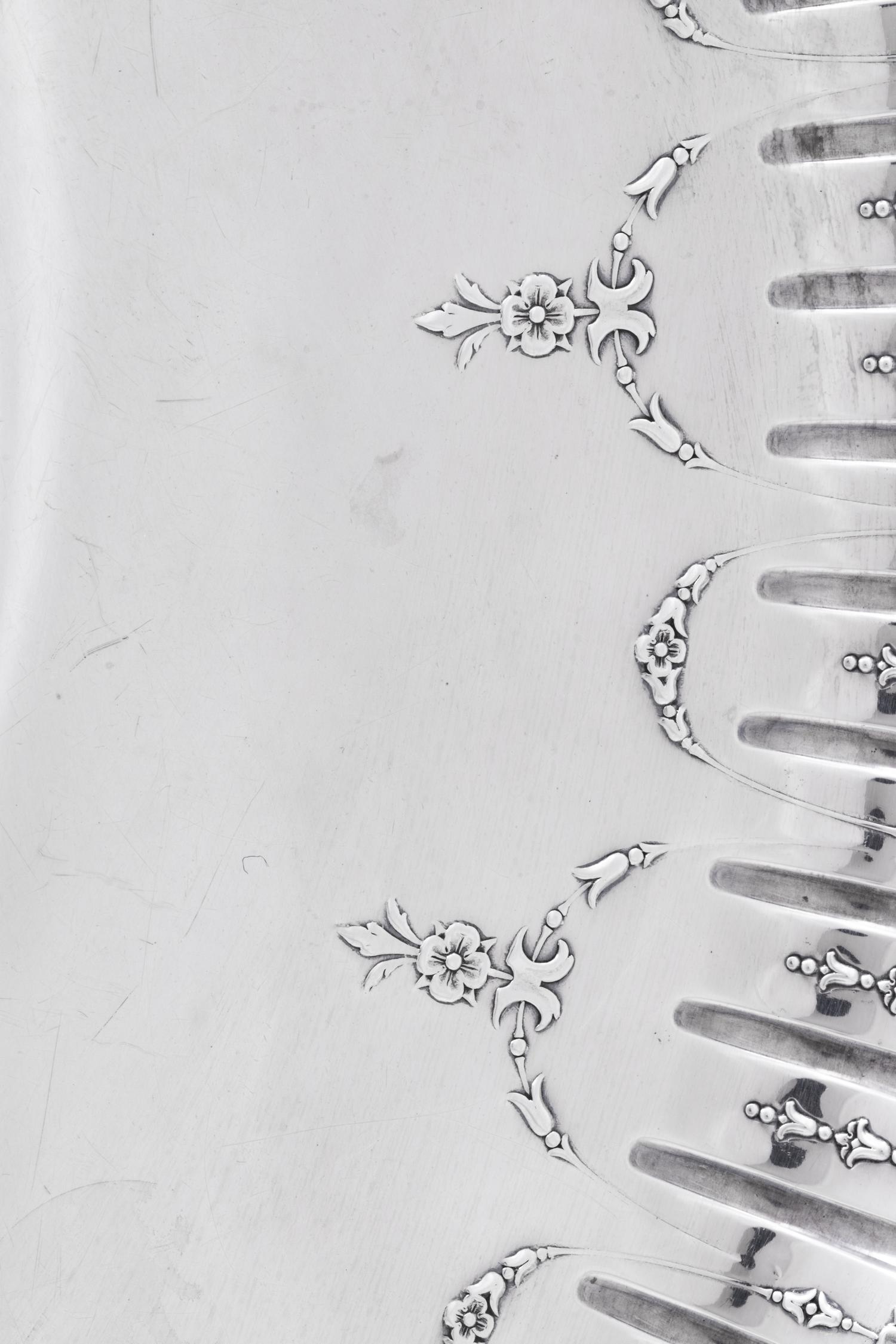 An American Silver Serving Dish