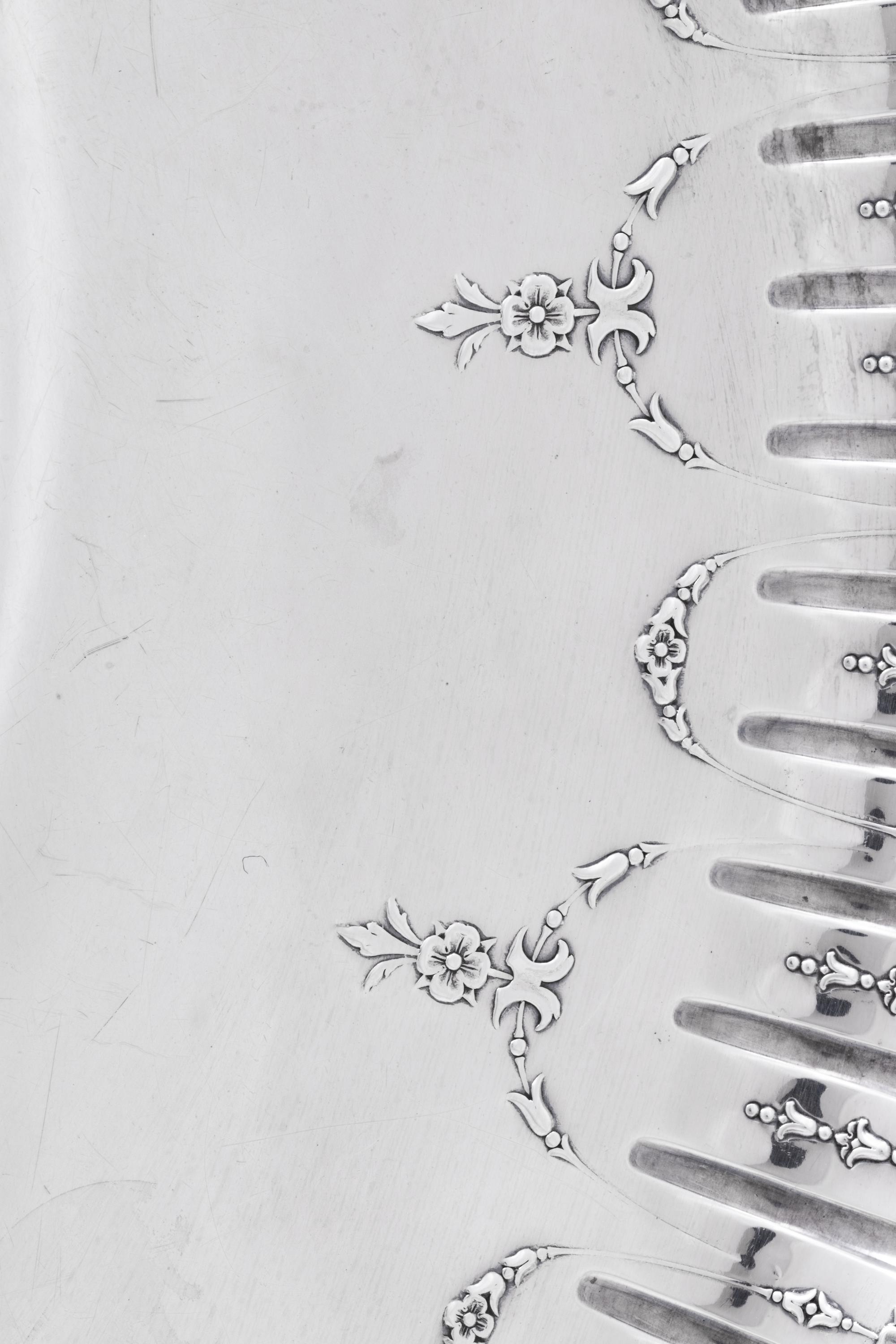 An American Silver Serving Dish