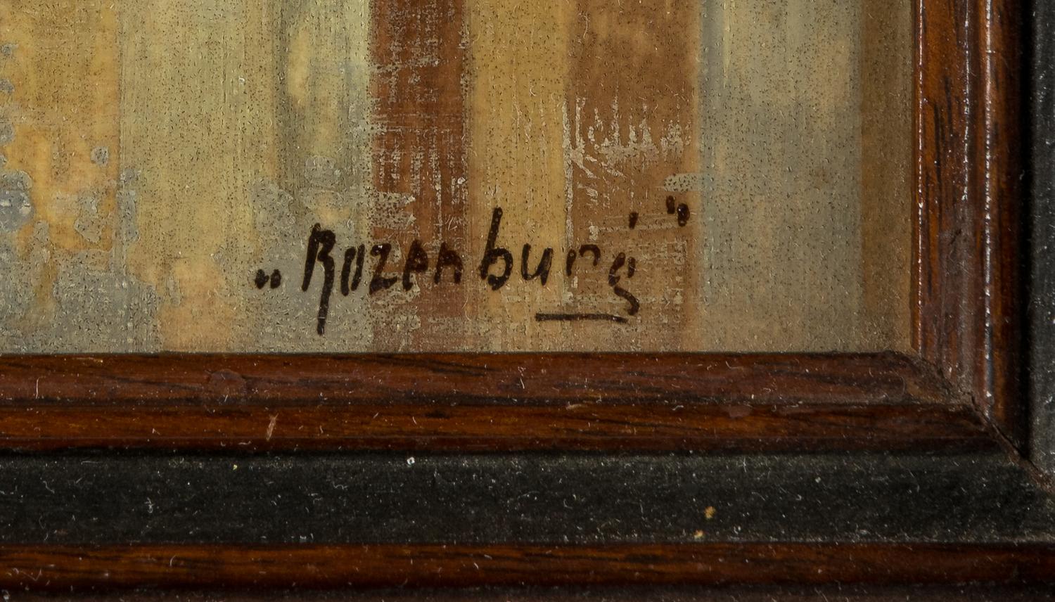 A Rozenburg Pottery Plaque