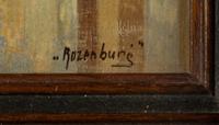 A Rozenburg Pottery Plaque