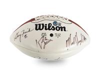 A Chicago Bears Multi Signed Autograph Football Including Walter Payton, Mike Ditka and Mike Singletary (Beckett Authentication Services BAS Certified),