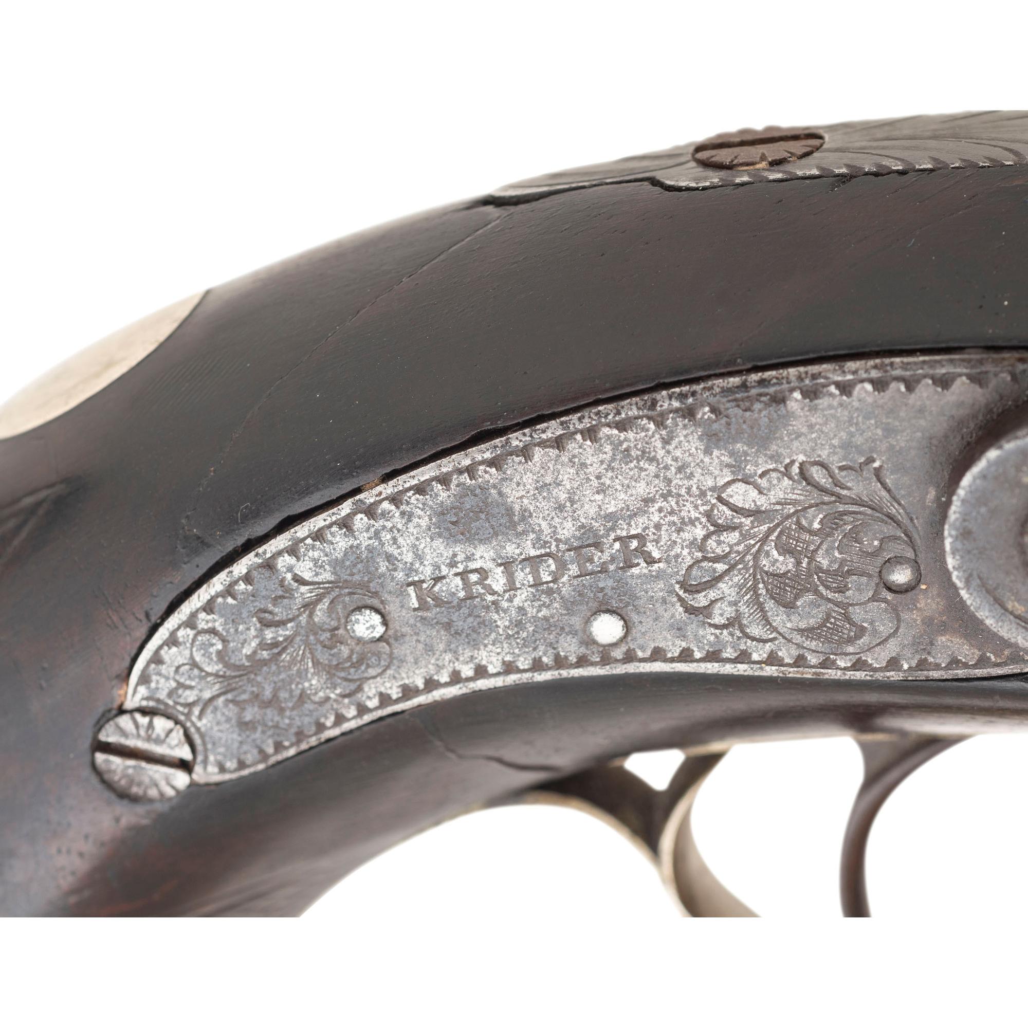 Percussion Pistol by Krider