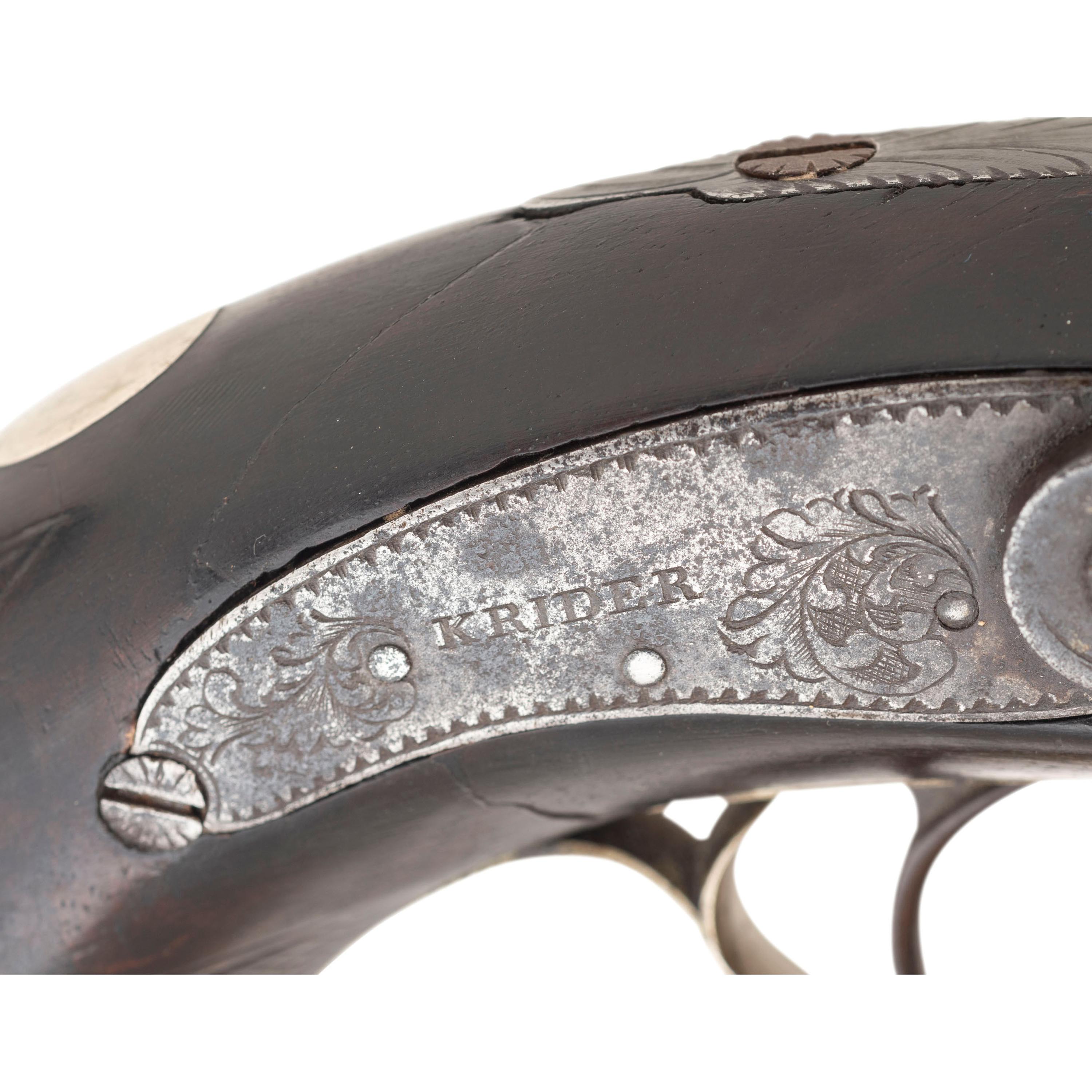 Percussion Pistol by Krider