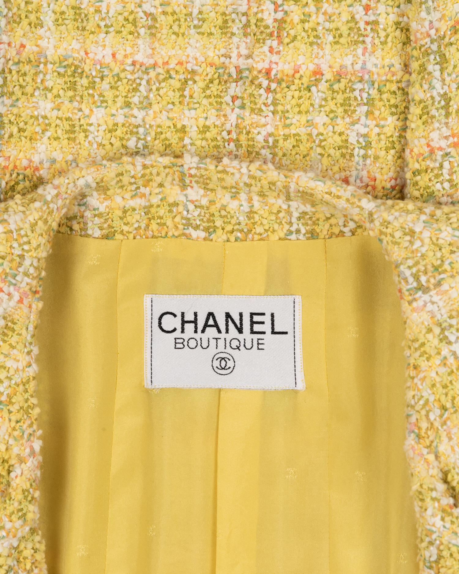Chanel Tweed Jacket, 1990-2000s