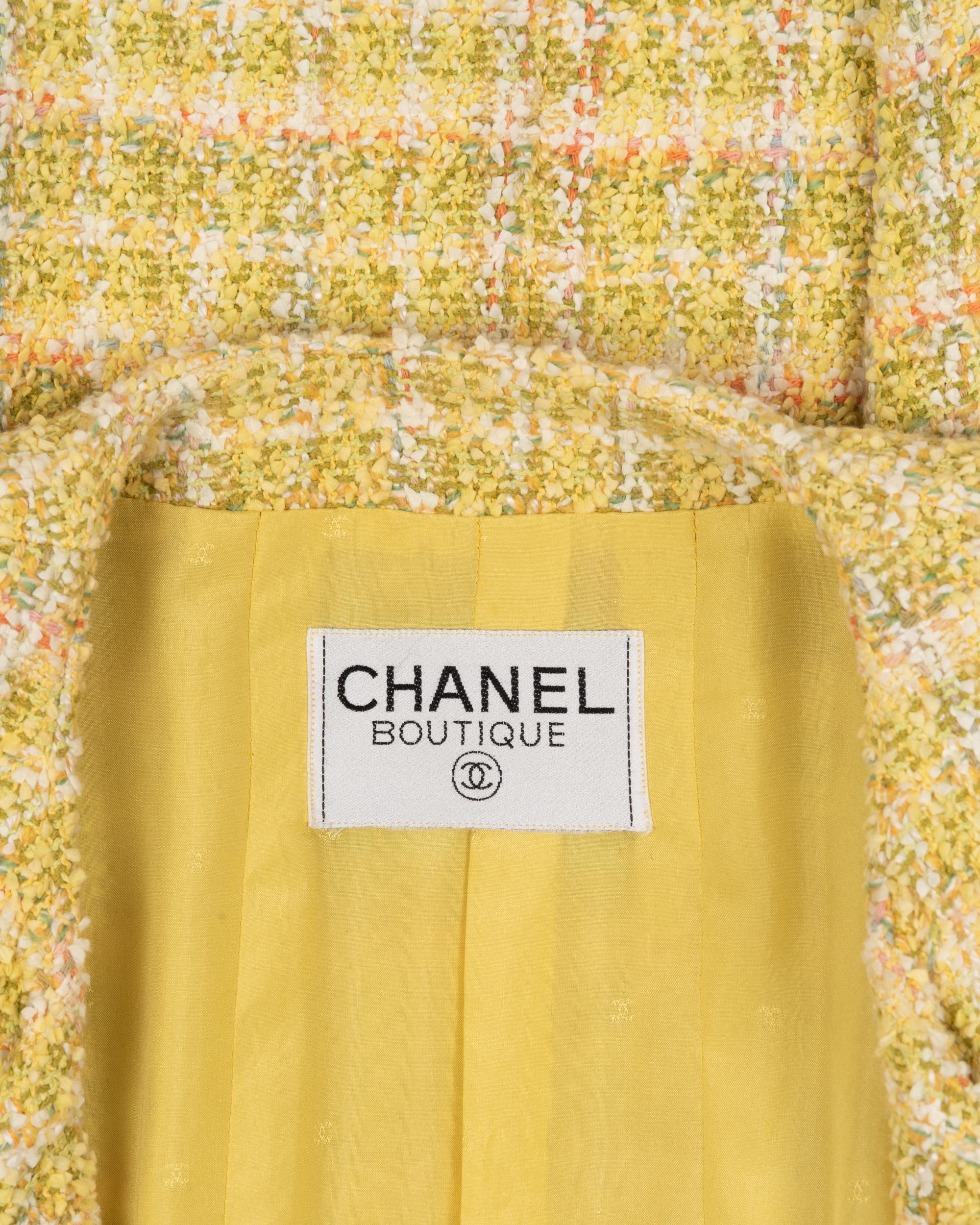 Chanel Tweed Jacket, 1990-2000s