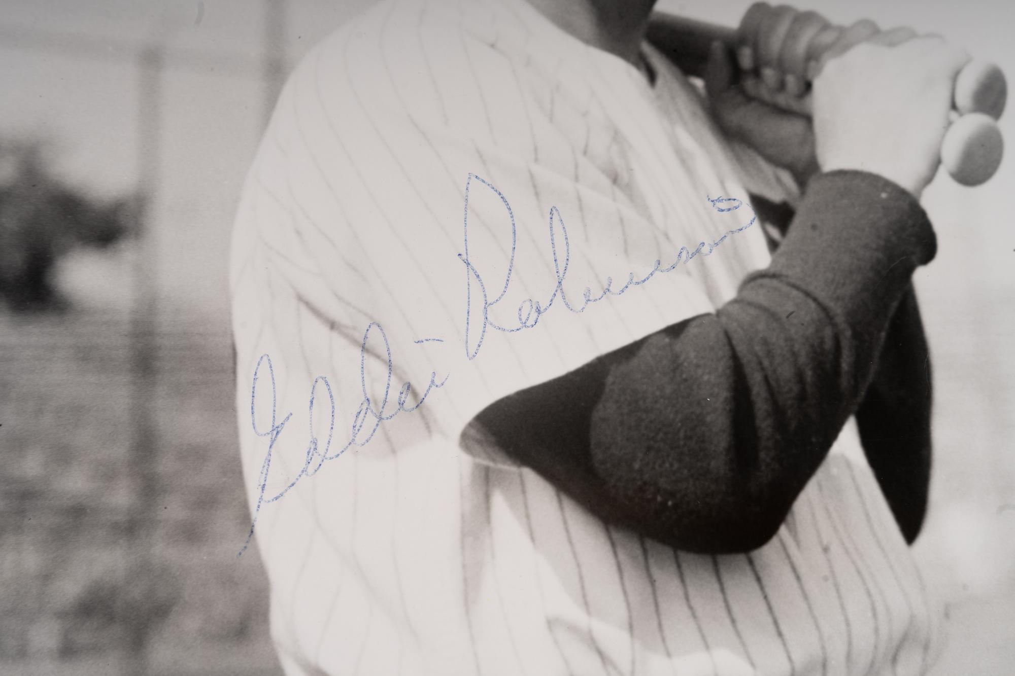 A Group of 1950s Comiskey Park Chicago White Sox Signed Type One Photographs and Ephemera Including Nellie Fox Signed Photograph,