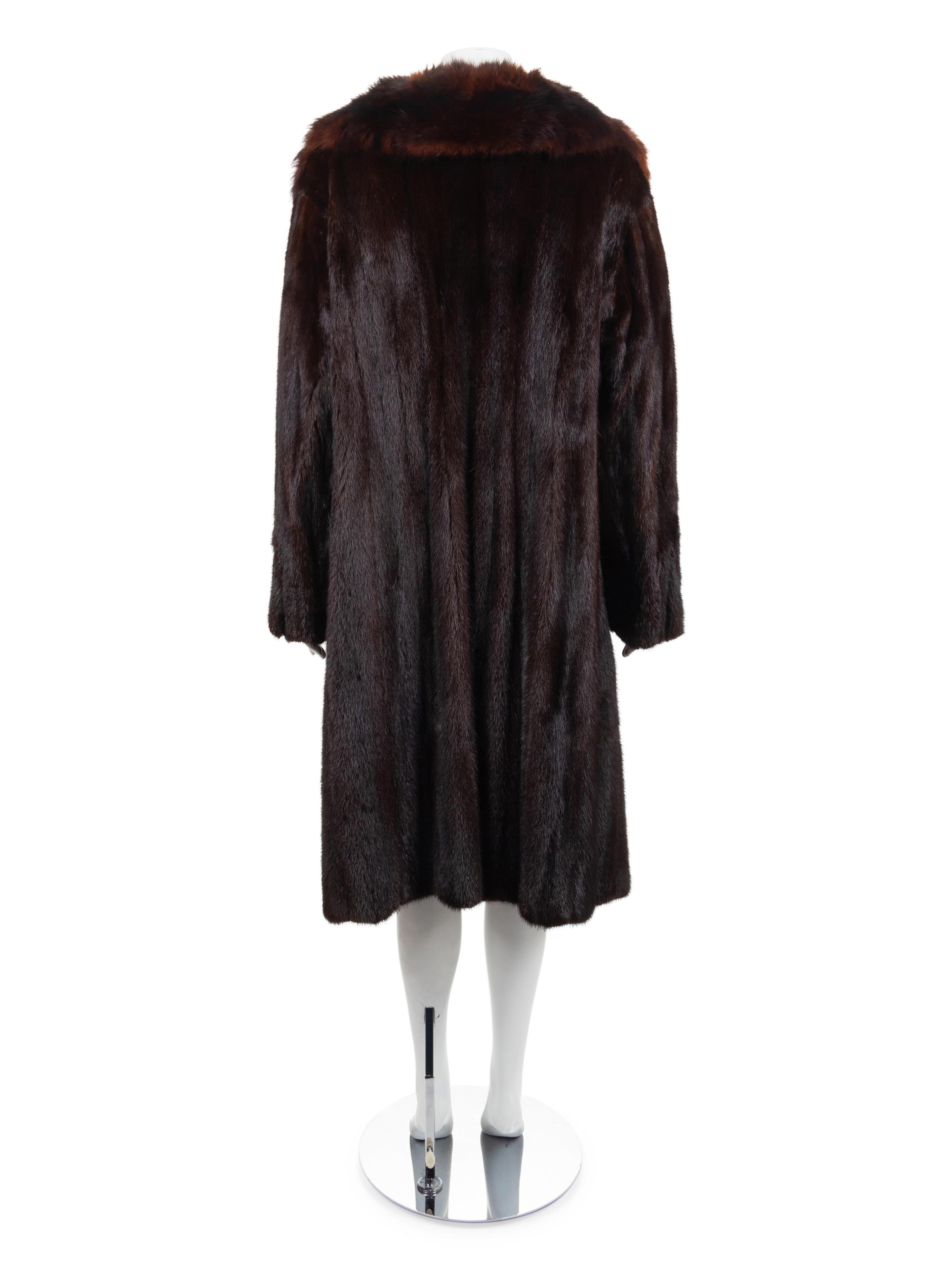 I. Magnin Mink Coat, 1970-80s
