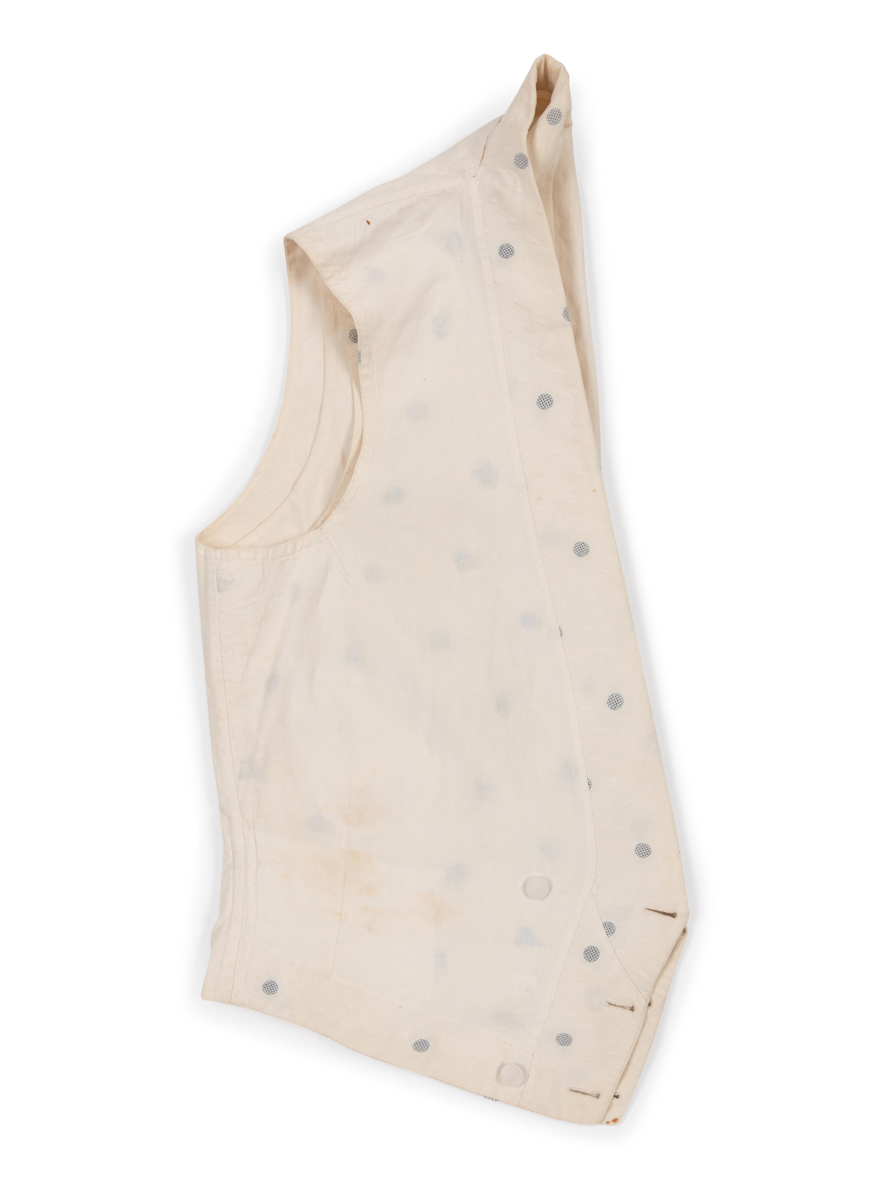Three Men's 19th Century Waistcoats/Vests, 1840-60