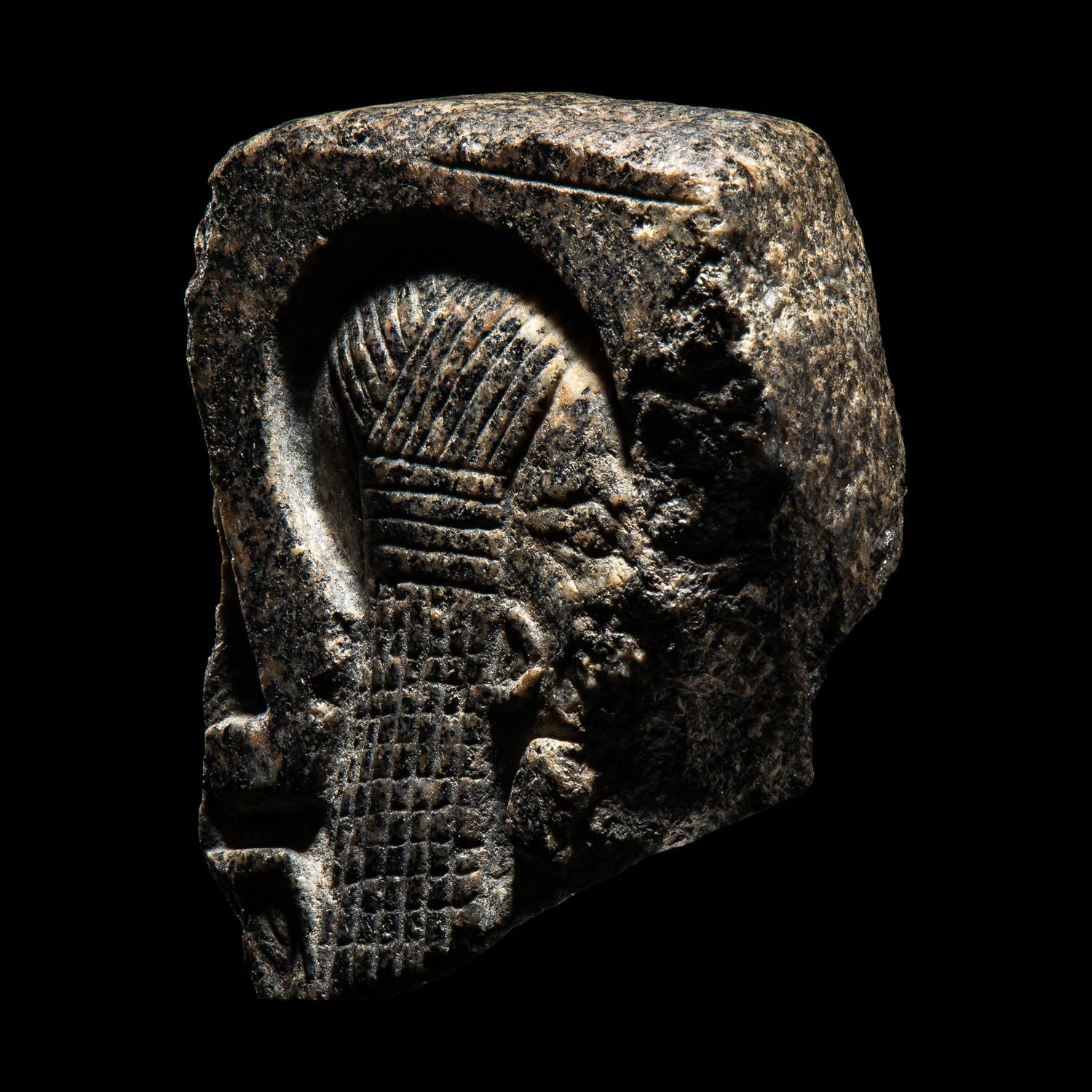 An Egyptian Granodiorite Relief Fragment