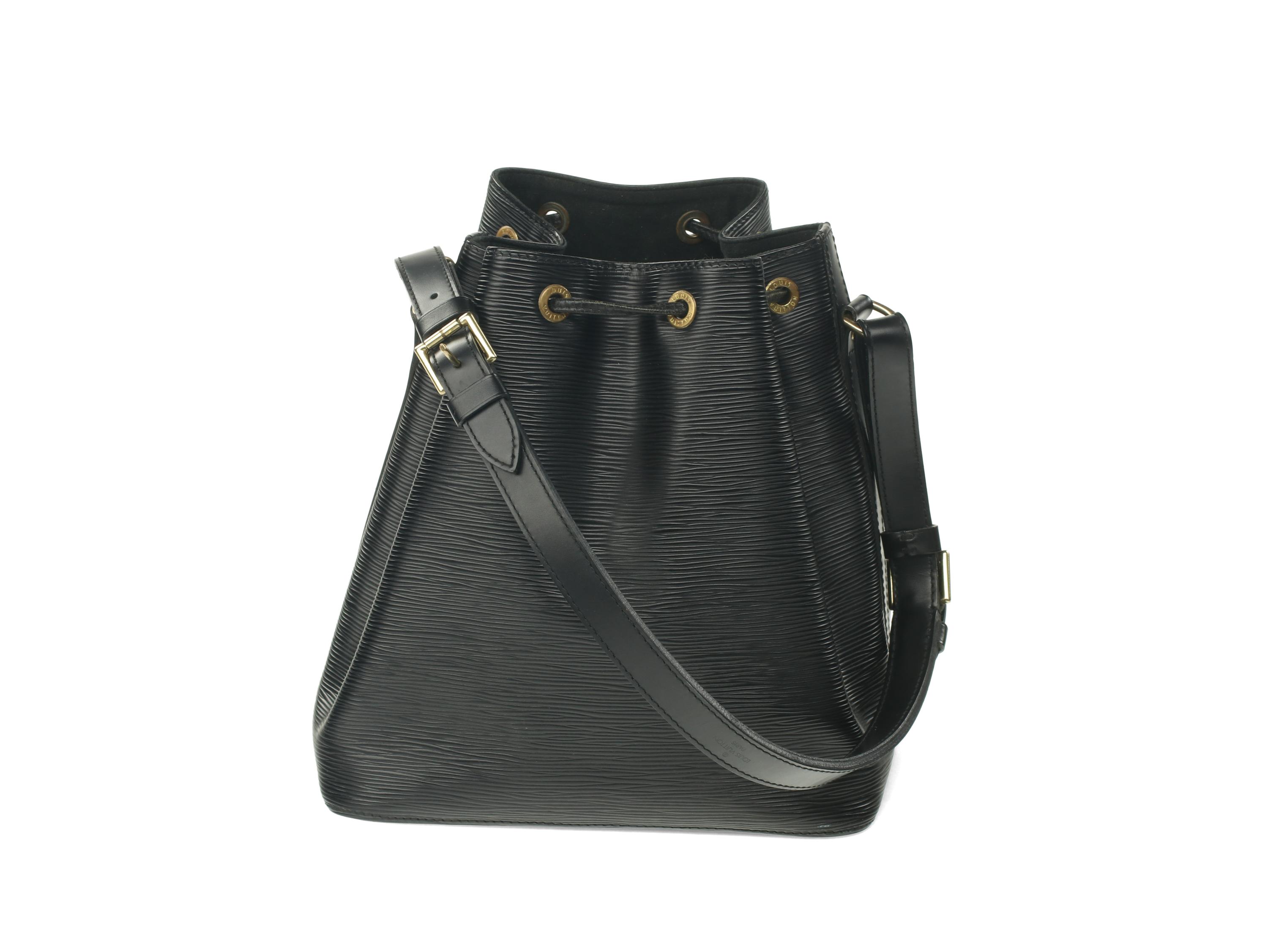 Louis Vuitton Noé Bag in Black Epi Leather