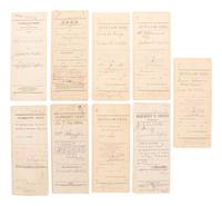 [NATIVE AMERICANS]. Early 20th century Indian Territory photo album and related documentation.