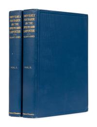 CLARK, Charles M. (b. 1834). A Trip to Pike’s Peak and Notes by the Way, with Numerous Illustrations… of the Country through Kansas and Nebraska... Chicago: S.P. Rounds’ Steam Book and Job Printing House, 1861.