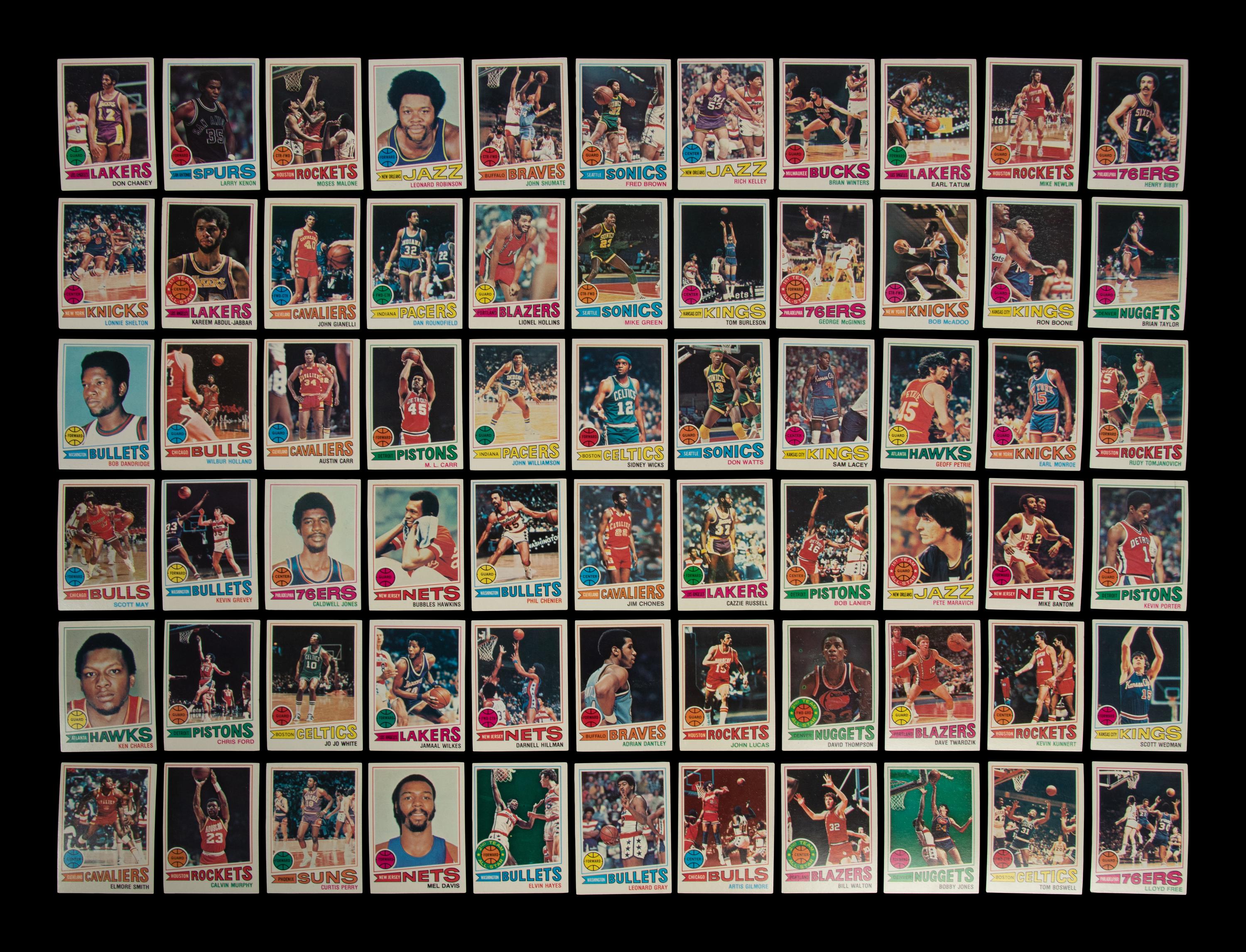A Complete Set of 1977-78 Topps Basketball Cards,