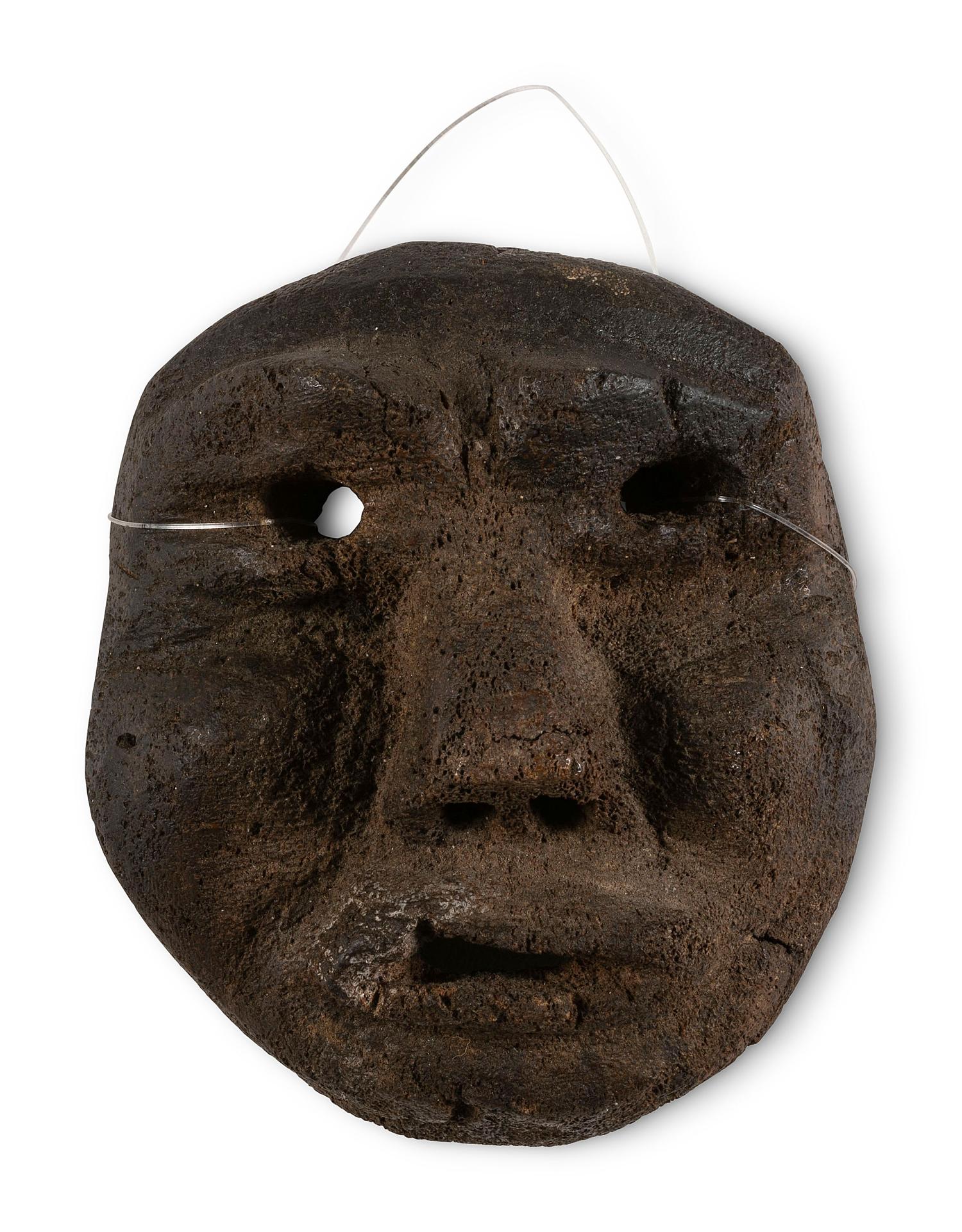 King Island Whale Bone Woman's Mask