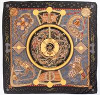 Three Hermès 90cm Silk Scarves