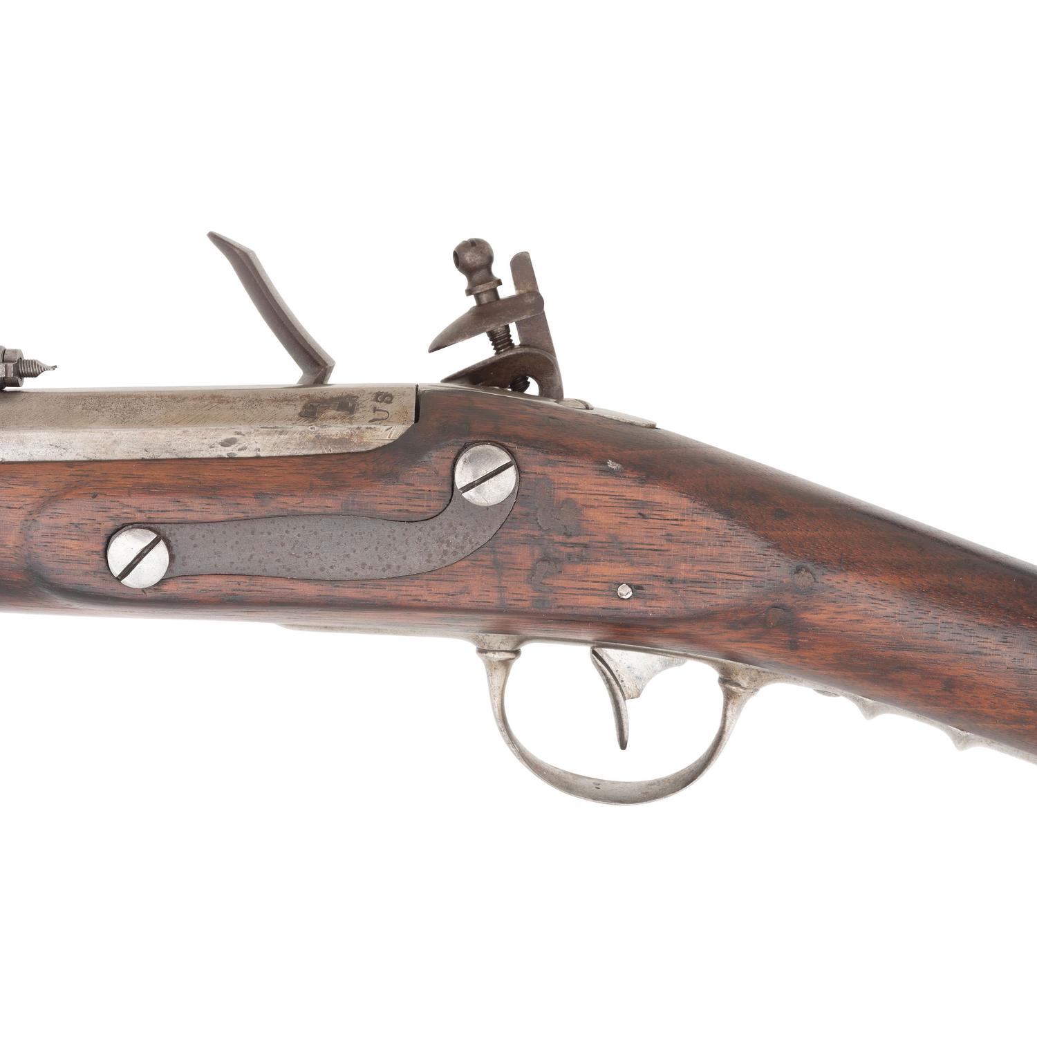Reconverted Deringer Contract US Model 1814 Rifle with Benton Rear Sight