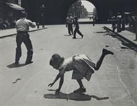 Walter Rosenblum (1919-2006) Hopscotch, 105th Street, New York City,1952