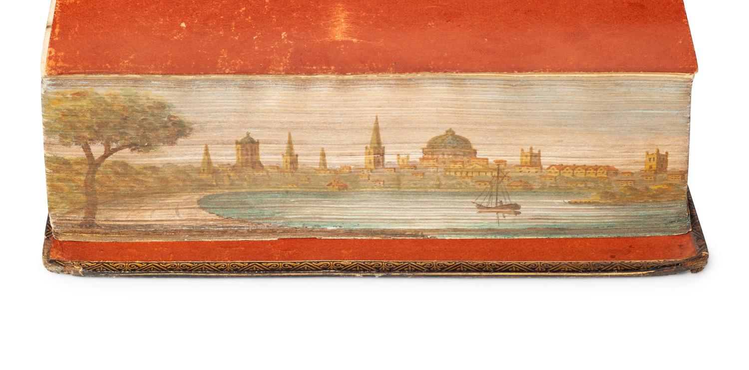 [FORE-EDGE PAINTING] -- [BOOK OF COMMON PRAYER, English]. The Book of Common Prayer... London: George Eyre and Andrew Strahan, 1821.