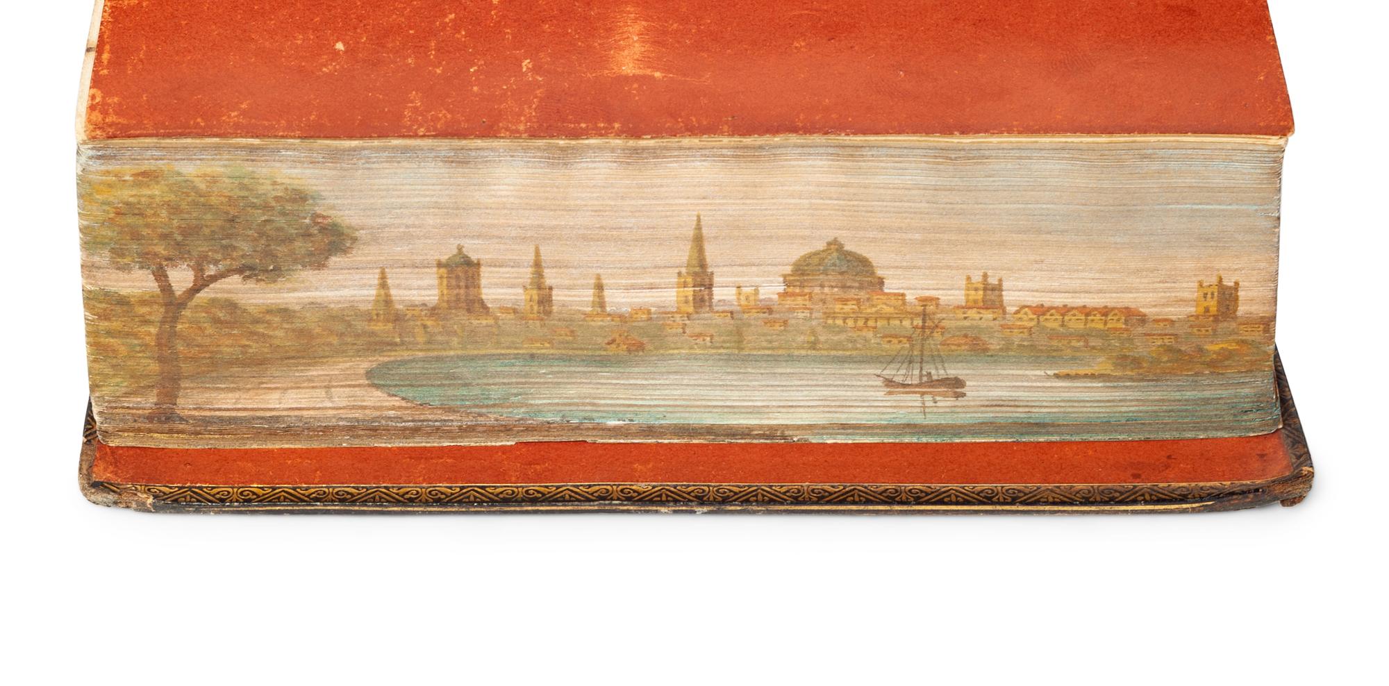 [FORE-EDGE PAINTING] -- [BOOK OF COMMON PRAYER, English]. The Book of Common Prayer... London: George Eyre and Andrew Strahan, 1821.