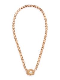ROSE GOLD AND DIAMOND NECKLACE