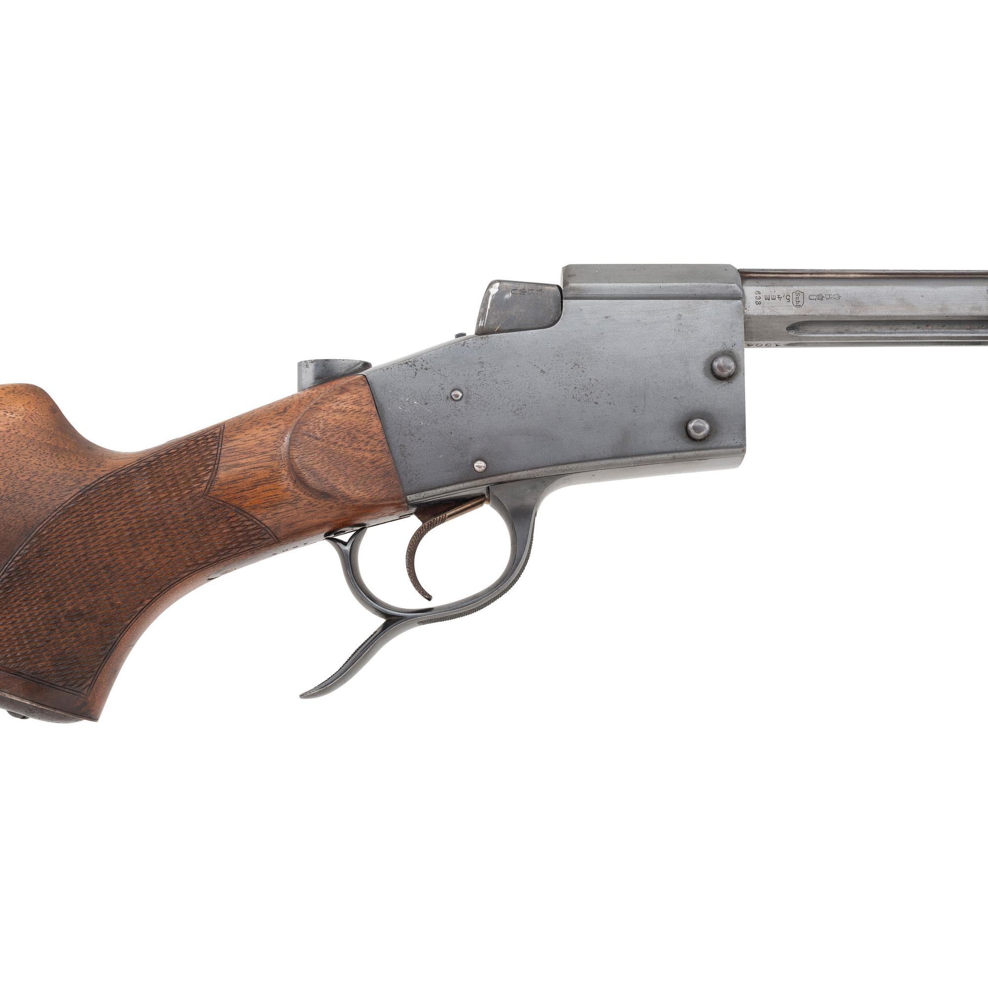 ** Haenel KK Sport .22 Rifle Without Forend and Rear Sight