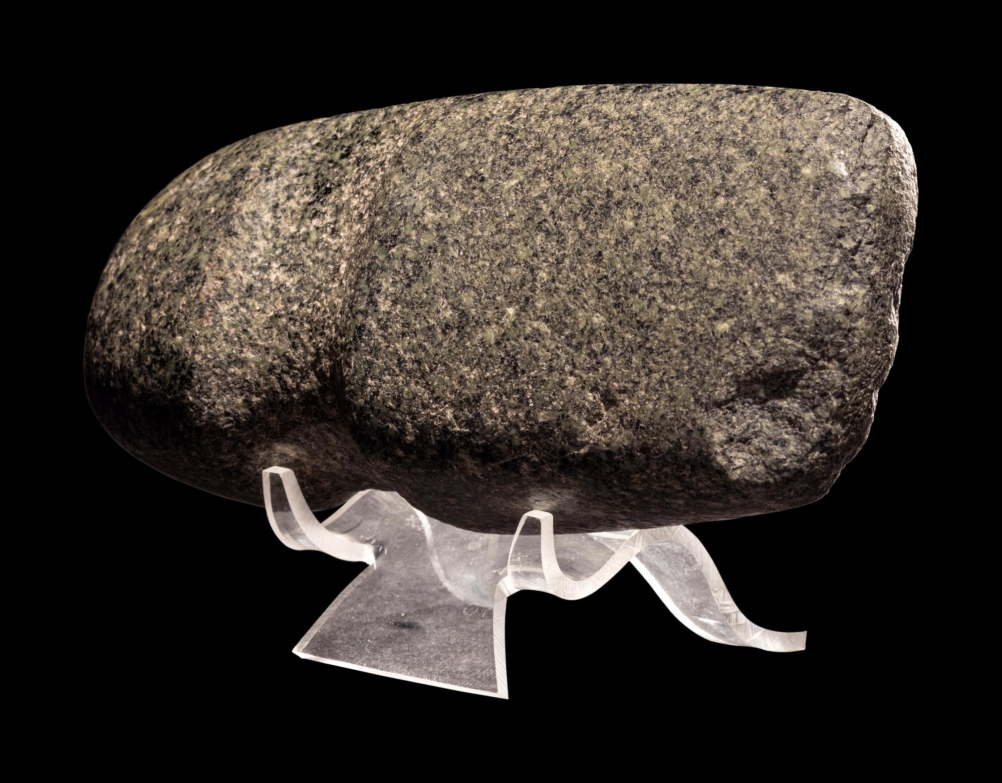 A Native American Granite 3/4 Groove Axe