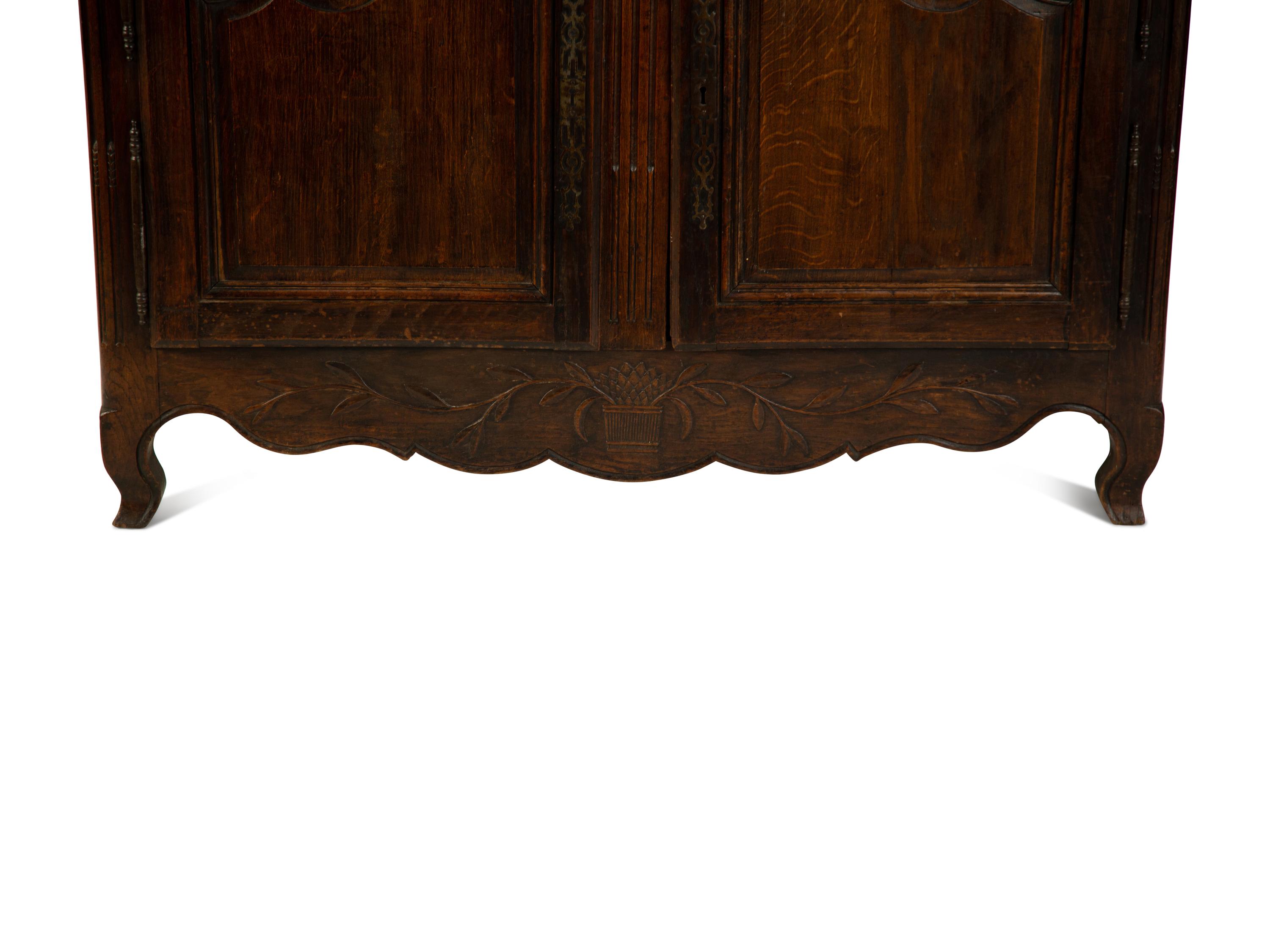 A Louis XV Provincial Style Two-Door Server