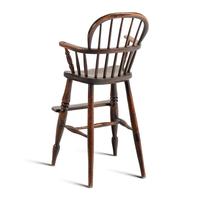 An English Ash and Elm Child's Windsor Highchair