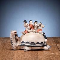 Mother Turtle Pottery Storyteller