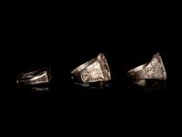 Three Chinese Silver Rings