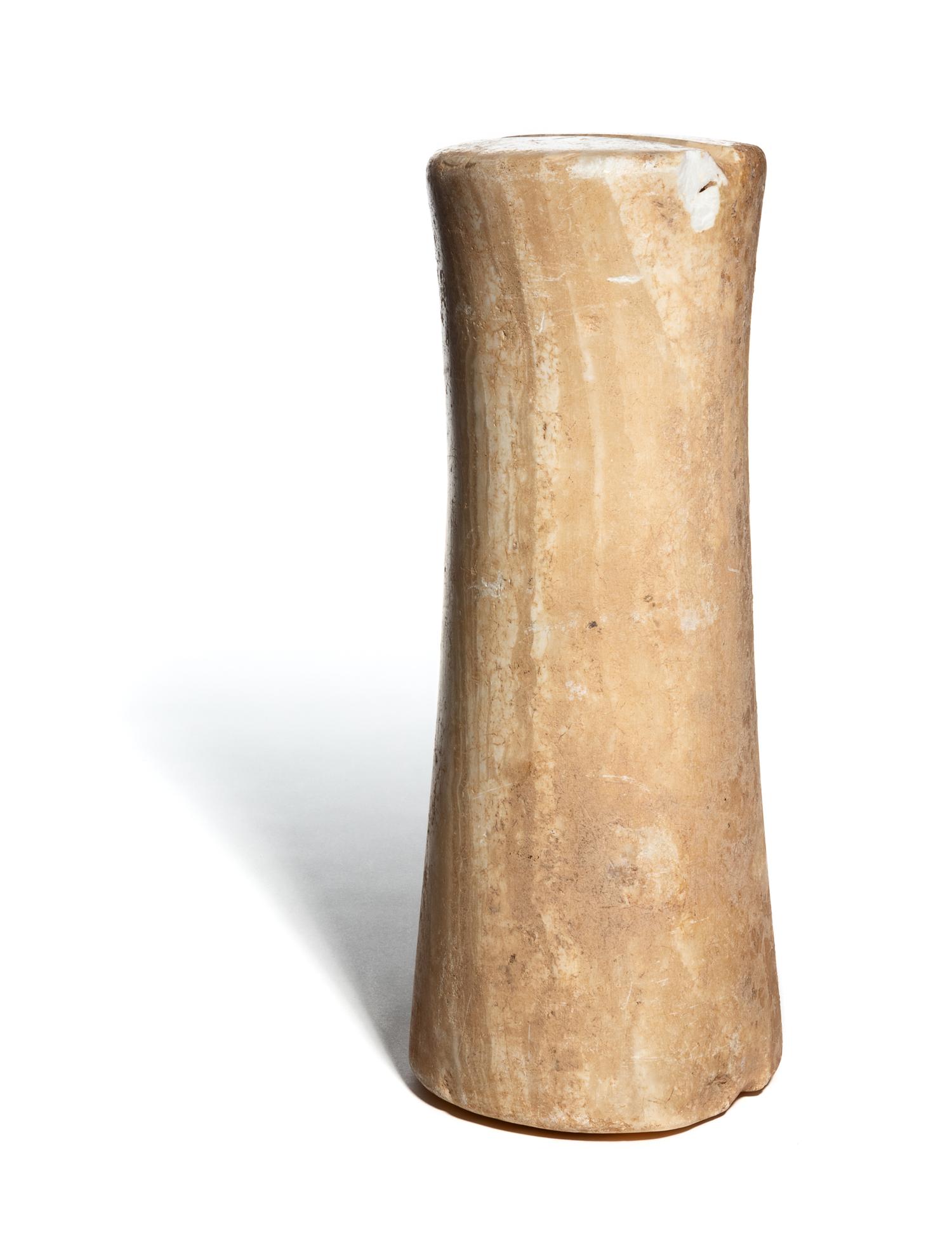 A Bactrian Calcite Columnar Ritual Object