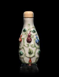 Two Chinese Porcelain Snuff Bottles